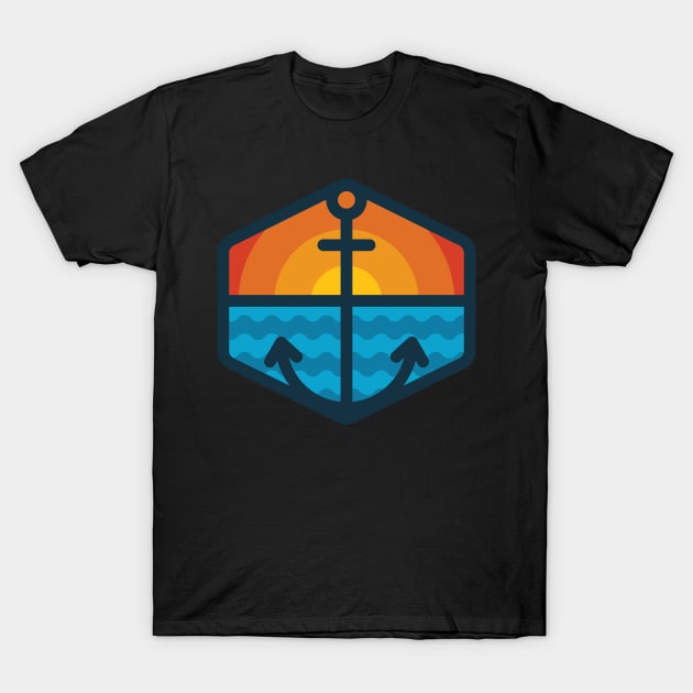 Anchor T-Shirt by quilimo